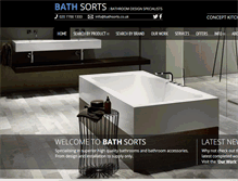Tablet Screenshot of bathsorts.co.uk